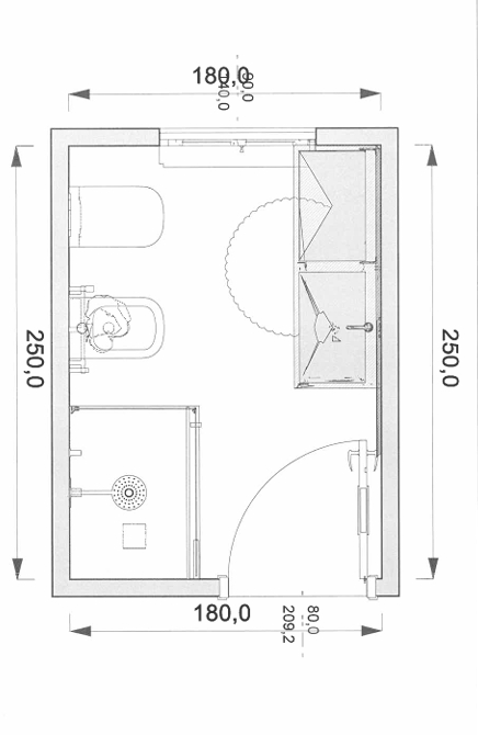 Planos Baños 86